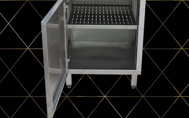 Tủ Inox 304 Úp Ly Chén - Quầy Úp Ly Inox