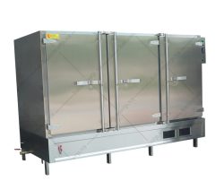 Tủ có dung tích lớn, có thể nấu đến 200kg trong vòng 60-70 phút