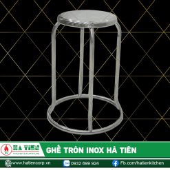 Ghế tròn inox Hatiencorp