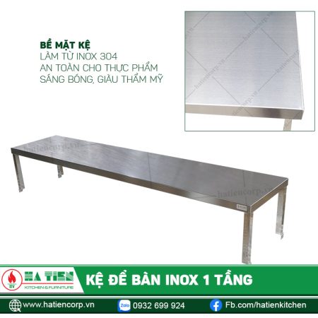 Bề mặt phẳng, có gân chịu lực