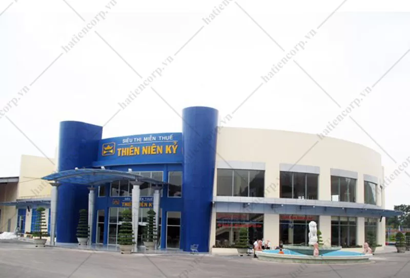 Thiết kế bếp công nghiệp siêu thị miễn thuế Thiên Niên Kỷ tại Quảng Trị