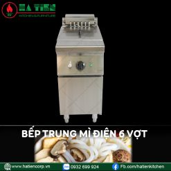 Alternative view of Bếp Trụng Mì Công Nghiệp 6 Vợt Dùng Điện Công Nghệ Mới