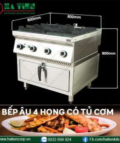 bếp âu 4 họng