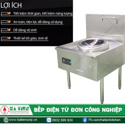 Lợi ích của bếp điện từ Hà Tiên sản xuất
