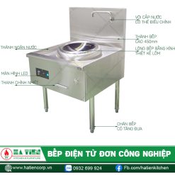 Cấu tạo bếp từ công nghiệp