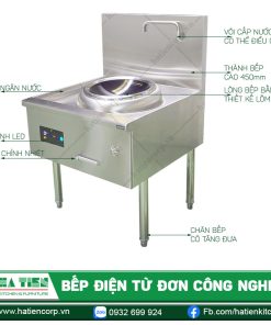 Cấu tạo bếp từ công nghiệp
