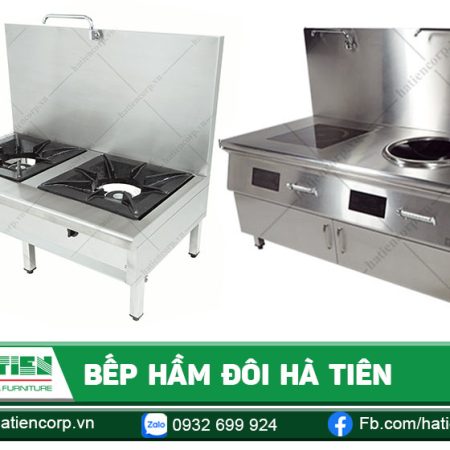 Bếp hầm 2 họng — Hà Tiên Corp