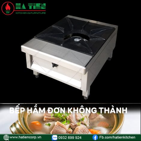 bếp hầm đơn không thành