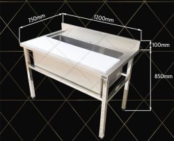 bàn chậu rửa inox