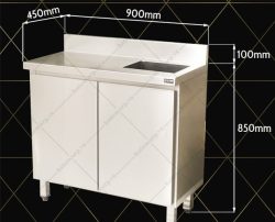 quầy chậu rửa inox