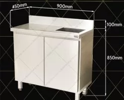 quầy chậu rửa inox