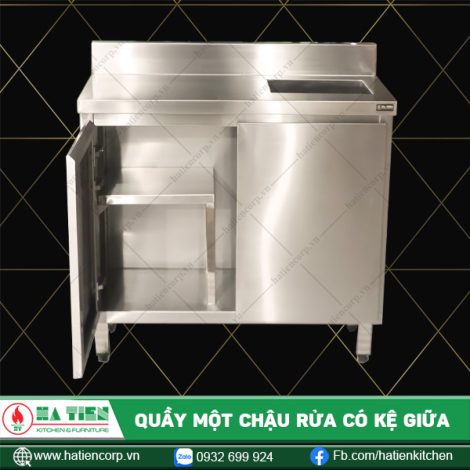 quầy chậu rửa inox