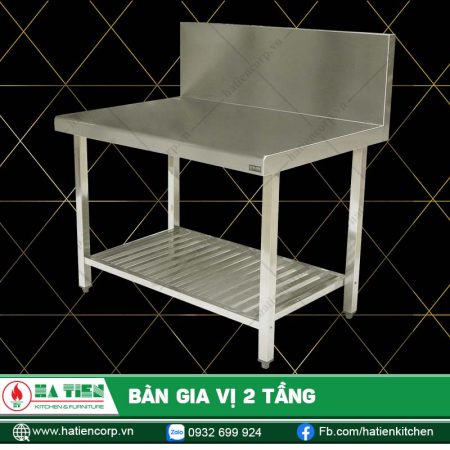 Bàn gia vị 2 tầng