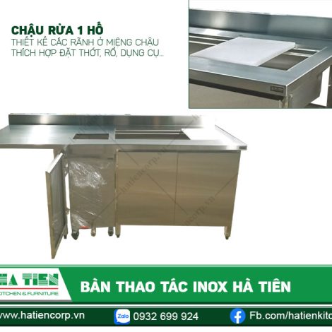 Chậu rửa 1 hố