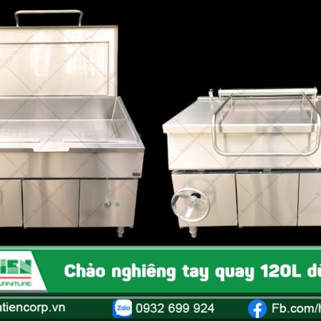Chảo chiên có tay quay
