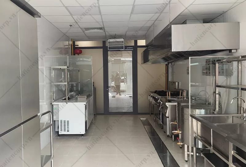 Hatiencorp là đơn vị thiết kế bếp quán cà phê quận 1 chuyên nghiệp