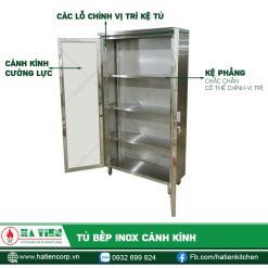 Cánh cửa làm từ kính cường lực