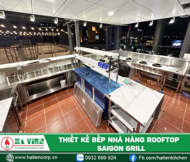 Nhà hàng view đẹp Sài Gòn - Saigon Grill