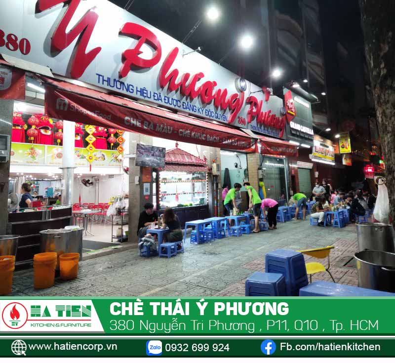 Chè Thái Ý Phương - địa điểm ẩm thực nổi tiếng tại Sài Thành