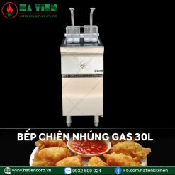 bếp chiên nhúng 30L dùng gas