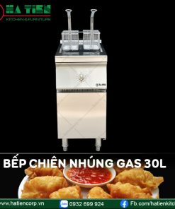 bếp chiên nhúng 30L dùng gas