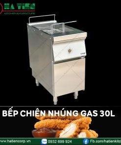 bếp chiên nhúng gas đơn
