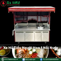 Xe hủ tiếu người Hoa dùng gas