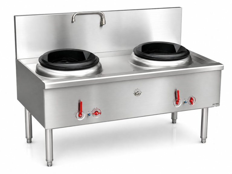 Bếp á gas 2 họng công nghiệp Hà Tiên