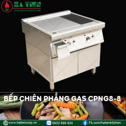 bếp chiên phẳng dùng gas 1