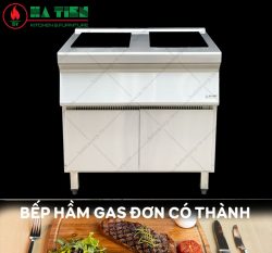 bếp từ công nghiệp 4 họng BAU4ET8-8