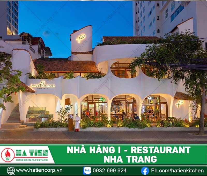 Thiết kế khu bếp nhà hàng I-RESTAURANT – Nhà hàng hải sản đẳng cấp, sang trọng tại Nha Trang