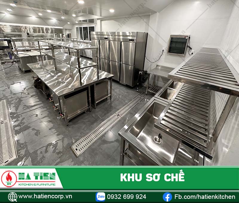 Khu sơ chế thực phẩm