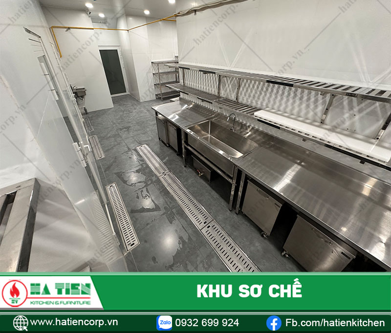 Khu sơ chế thực phẩm