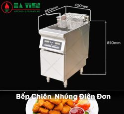 bếp chiên nhúng điện đơn