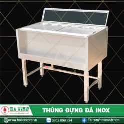 thùng đựng đá inox