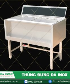 thùng đựng đá inox
