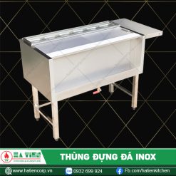 thùng đá bằng inox