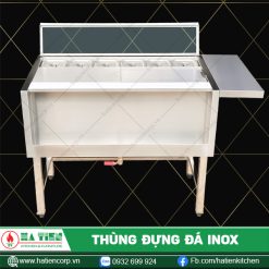 thùng đựng đá bằng inox