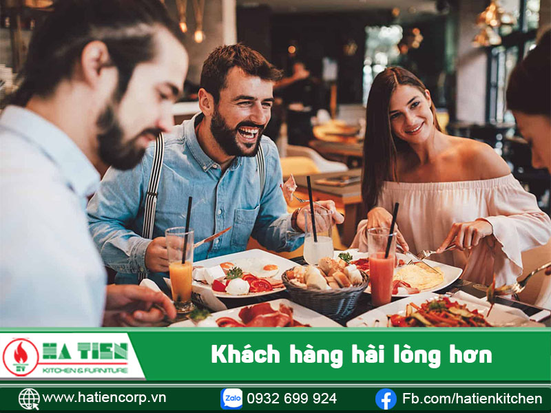 tăng mức độ hài lòng của khách hàng