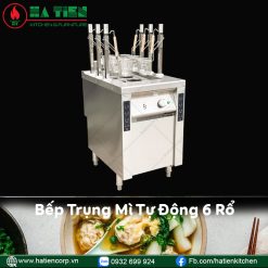 bếp trụng mì điện tự động