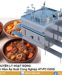 Nguyên lý hoạt động & Quy trình vận hành an toàn Nồi Hầm Áp Suất Công Nghiệp HT-PC1500G