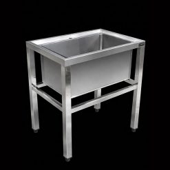 Bồn rửa bát 1 hố inox công nghiệp Hatiencorp – Gọn gàng, bền bỉ, tối ưu không gian bếp