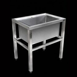 Bồn rửa bát 1 hố inox công nghiệp Hatiencorp – Gọn gàng, bền bỉ, tối ưu không gian bếp