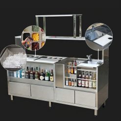 Cấu tạo chi tiết quầy bar công nghệ Nhật