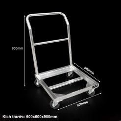 Thông số kỹ thuật xe đẩy inox