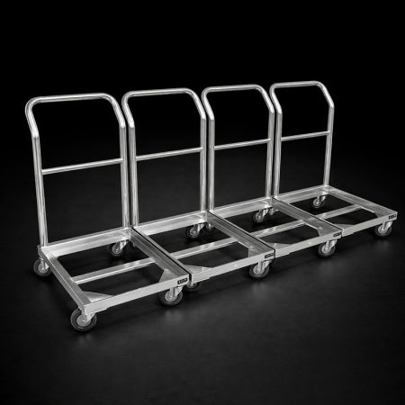 Xe đẩy hàng bằng inox 600x600x900 – Giải pháp vận chuyển linh hoạt cho bếp công nghiệp