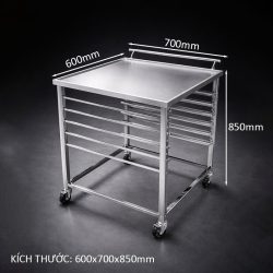 Kích thước: 600 x 700 x 850 mm