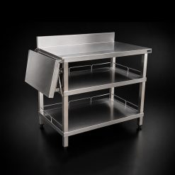 Bàn inox gấp gọn Hatiencorp tối ưu không gia