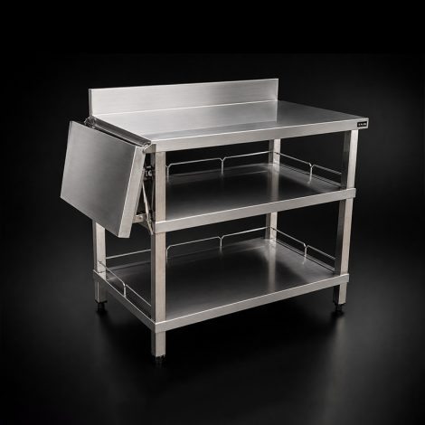 Bàn inox gấp gọn Hatiencorp tối ưu không gia
