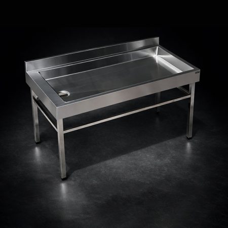 Bàn Tẩm Ướp Inox Hatiencorp - 1500 x 750 x 850/950 mm - hình 7